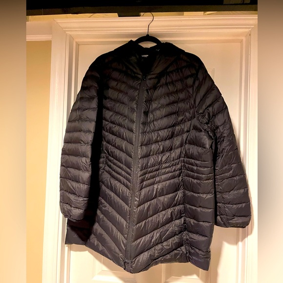 Lands' End Jackets & Blazers - Lands End Hooded Puffer Black 2X